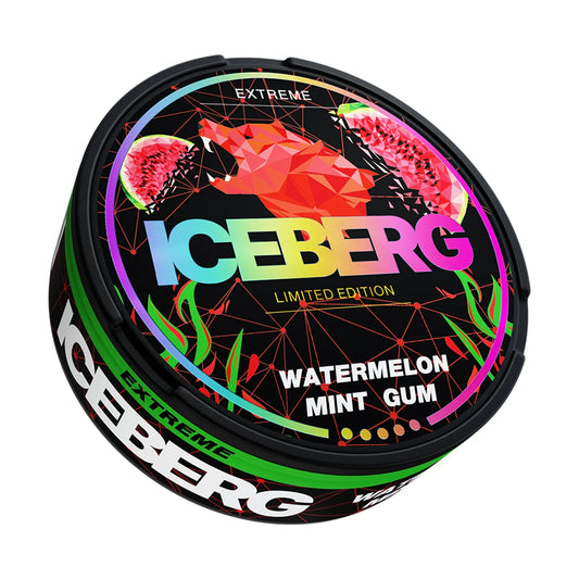 Eisberg Wassermelone Minze Kaugummi